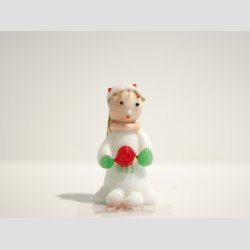 Brud &amp; Brudgom - Glas Figur - 3-4cm