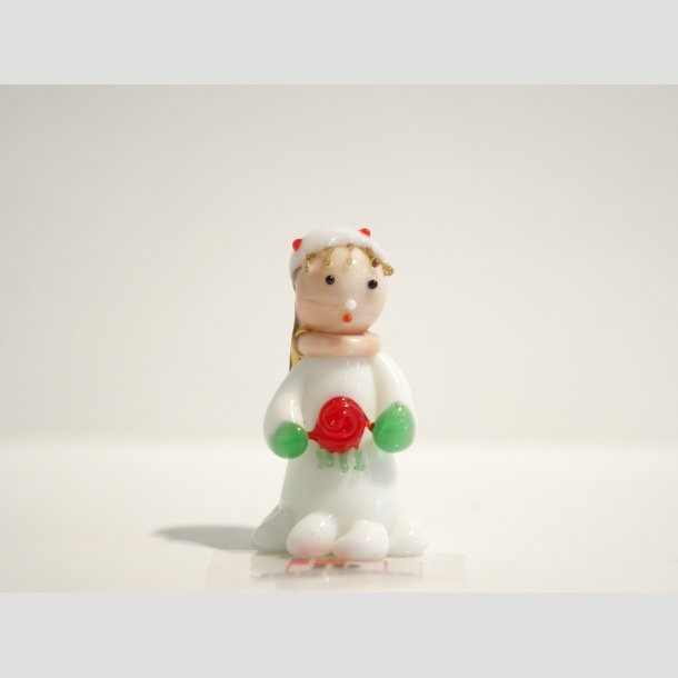 Brud &amp; Brudgom - Glas Figur - 3-4cm ID Deko2