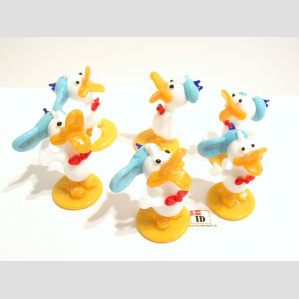 Glasdyr - lling - Lysebl Hat - 5-6cm 1 S&aelig;t