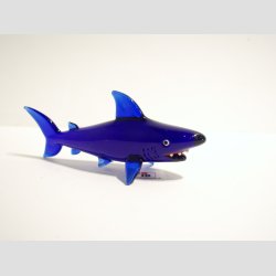 Glas Haj - Med Tnder - 10cm