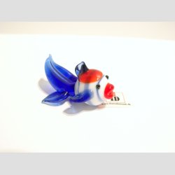 Glas Figur - Fisk - 4cm