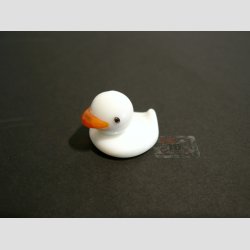 Glas Hvid lling - Orange Nb - 4cm