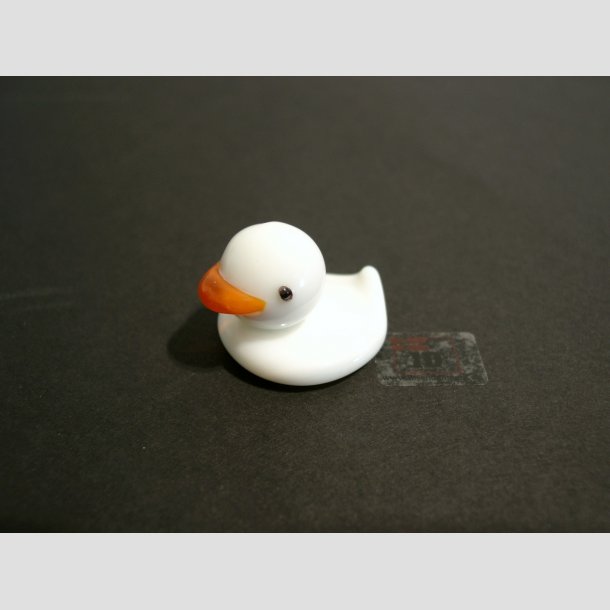 Glas Hvid lling - Orange Nb - 4cm Figur A