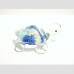 Skildpadde - Klar/Bl - 5cmx6cm