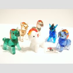 Glasdyr - Glas Hest - Mini - 3cm