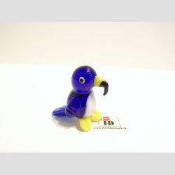 Papegjer - Glas Mini Papegjer - 3cm