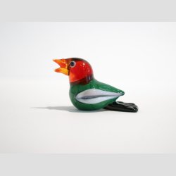 Glas Fugle - Glasfigurer Mini 6 Farver - 4cm