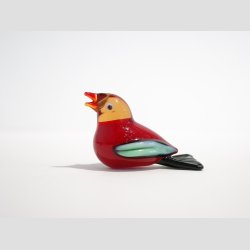 Glas Fugle - Glasfigurer Mini 6 Farver - 4cm