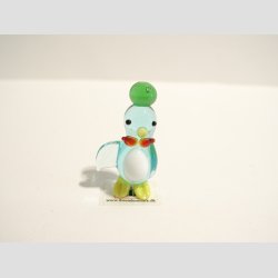 Glasfigurer - Glas Pingvin - Mini - 4cm