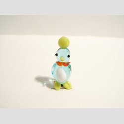 Glasfigurer - Glas Pingvin - Mini - 4cm
