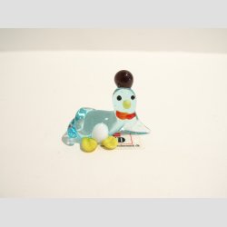 Glasfigurer - Glas Pingvin - Mini - 4cm