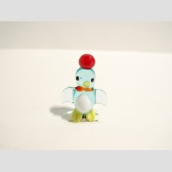 Glasfigurer - Glas Pingvin - Mini - 4cm