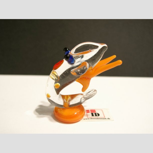 Glas Figur - Reje - 4,5cm Orange