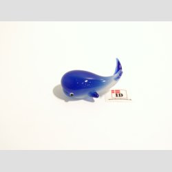 Hval - Mini Glas Hvaler - 4cm