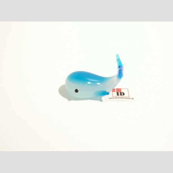 Hval - Mini Glas Hvaler - 4cm ID Deko2