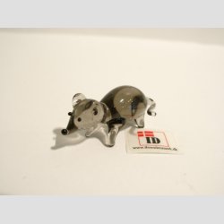 Mus - Glas Mini Mus - Gr - 4cm