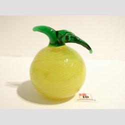 Glas bler - Gul - Massive - 5-6cm