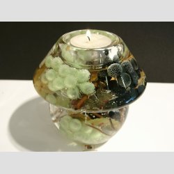 Brugskunst - Stearinlys Noblesse Smart Telys - Vinoble - H11cm x D11cm