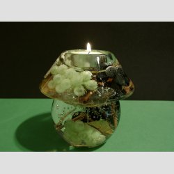 Brugskunst - Stearinlys Noblesse Smart Telys - Vinoble - H11cm x D11cm