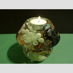 Brugskunst - Stearinlys Noblesse Smart Telys - Vinoble - H11cm x D11cm