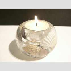 Stearinlys Seaside Memories - Mercur Golden Coast - H5 D7cm