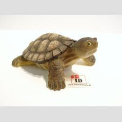 Dyrefigur - Brun Skildpadde - 7cm