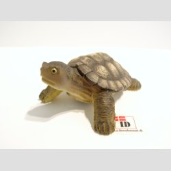 Dyrefigur - Brun Skildpadde - 7cm