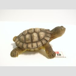 Dyrefigur - Brun Skildpadde - 7cm