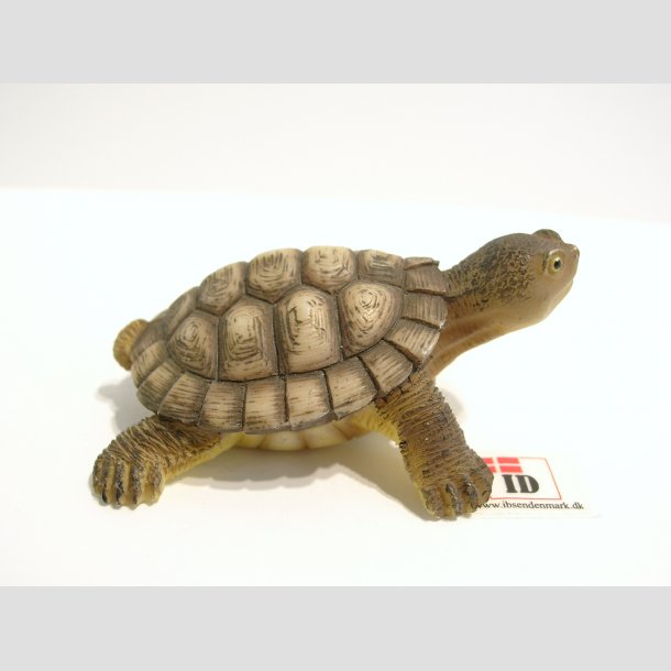 Dyrefigur - Brun Skildpadde - 7cm