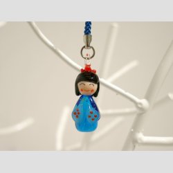 Glas Figurer - Tiny Vedhng - 10cm (med snor)