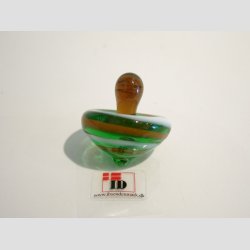 Snurretoppe af Glas - 3cm