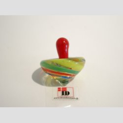 Snurretoppe af Glas - 3cm