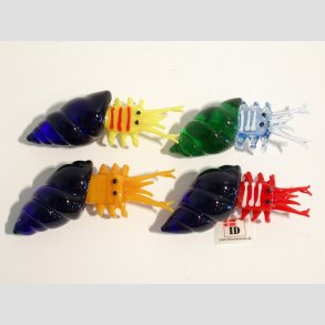 Glas Reje - I Rejehus - 7cm - St Med 4 Asst.