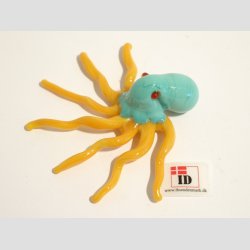 Glas Blksprutter - Med Lange Tentakler - 7cm - St Med 4 Asst.