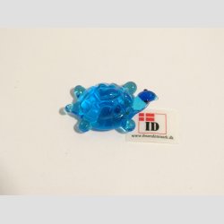 Glas Magnet - Bl� Fisk mv