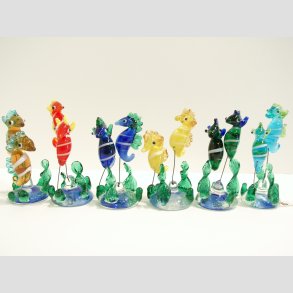 Shest - Dobbelte Sheste i Sgrs - 6 Farver - 8,5cm