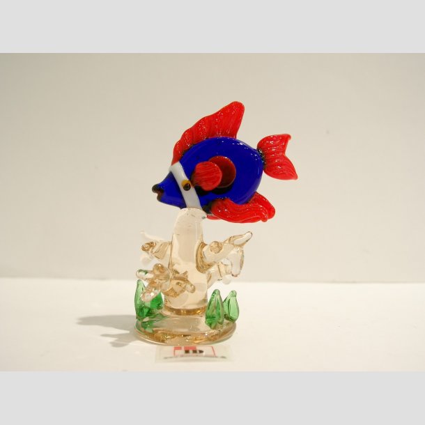 Fisk i Sgrs og Koraller - 7cm M&oslash;rkebl&aring;