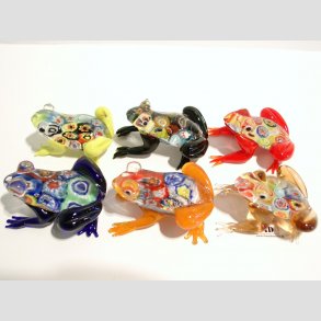 Glasfigurer - Glas Millefiori Fr - 6cm