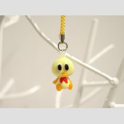 Glas Figurer - Tiny Vedhng - 10cm (med snor)