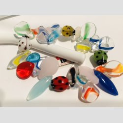 Glas Armbnd - Sm Mariehner