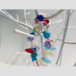 Glas Armbnd - Sm Delfiner