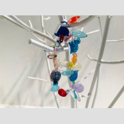 Glas Armbnd - Sm Skildpadder &amp; Delfiner