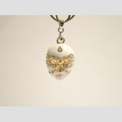 Masker - Forgyldt Smykke Vedhng - Ansigt / Maske - 2cm