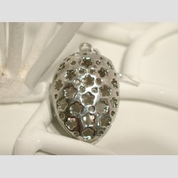 Mask - Smykke Vedhng - Forgyldt Ansigt / Mask - 4cm