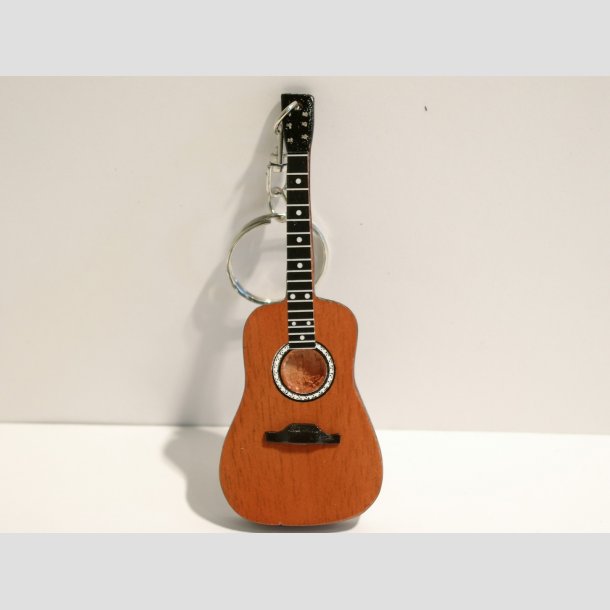 Guitar - Lille Akustisk Guitar Nglering - 10cm N&oslash;glering5