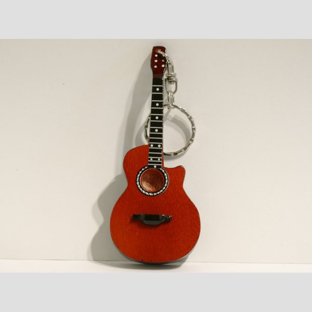 Guitar - Lille Akustisk Guitar Nglering - 10cm N&oslash;glering1
