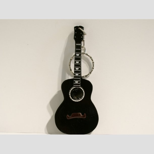 Guitar - Lille Akustisk Guitar Nglering - 10cm N&oslash;glering3