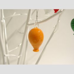 Glaskunst Glas Balloner - Hngende Glas Balloner - i Massiv Glas - 4-5cm