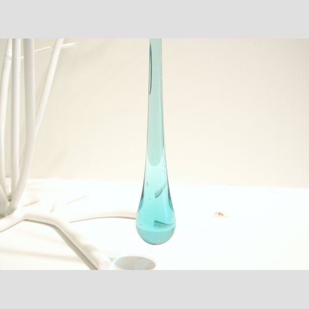 Glas Drber - 24cm Lysebl&aring;