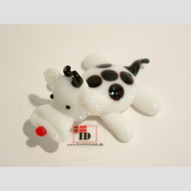 Glasfigur - Glas Ko - Sortbroget - 7-8cm Figur A
